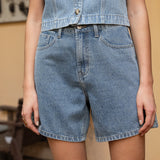 Short Valmy - denim stone