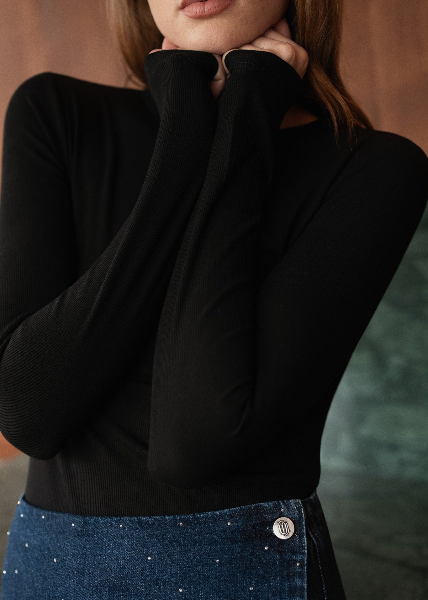 T-shirt Olga - noir - Oraije Paris