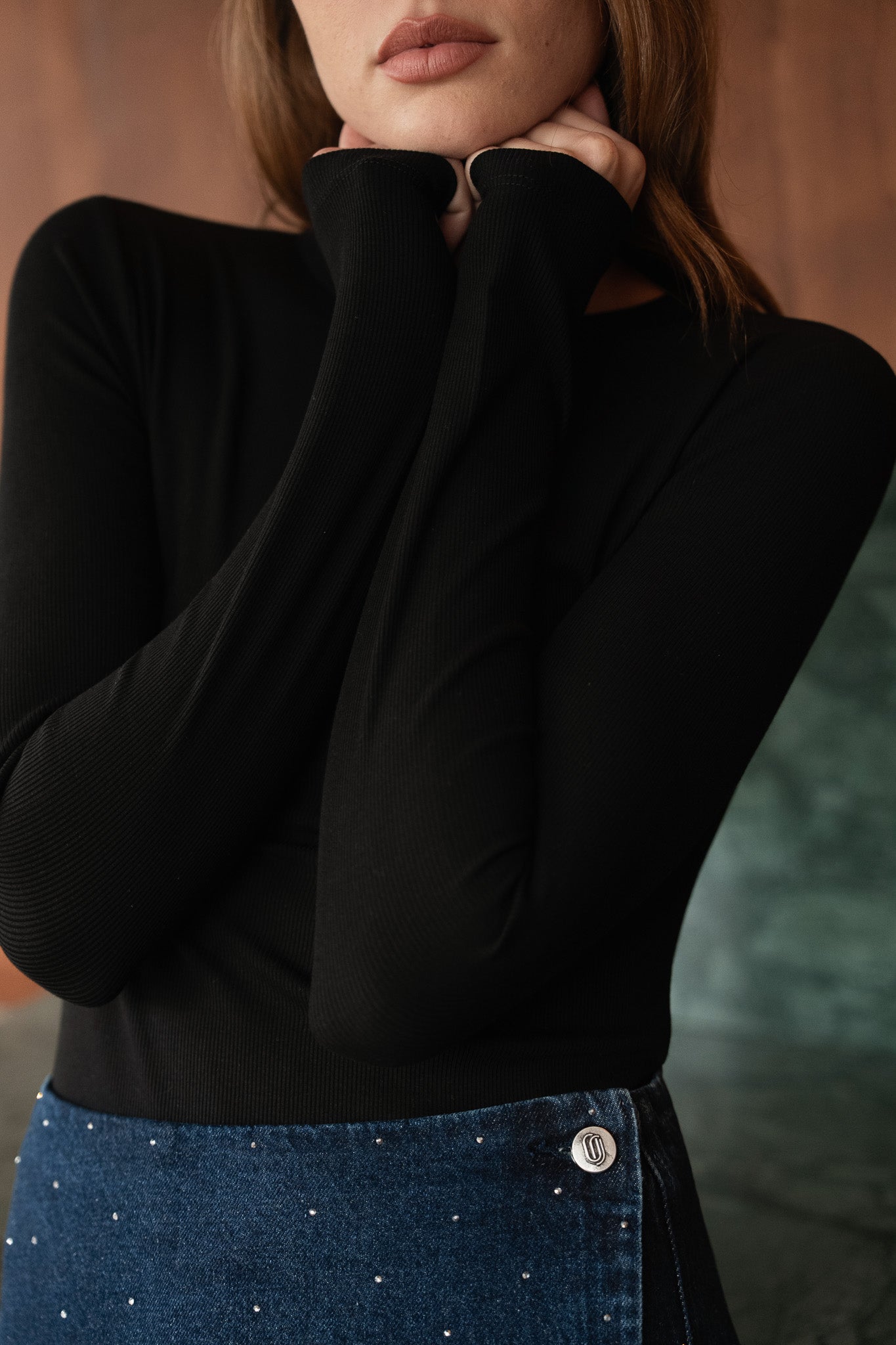 T-shirt Olga - noir - Oraije Paris