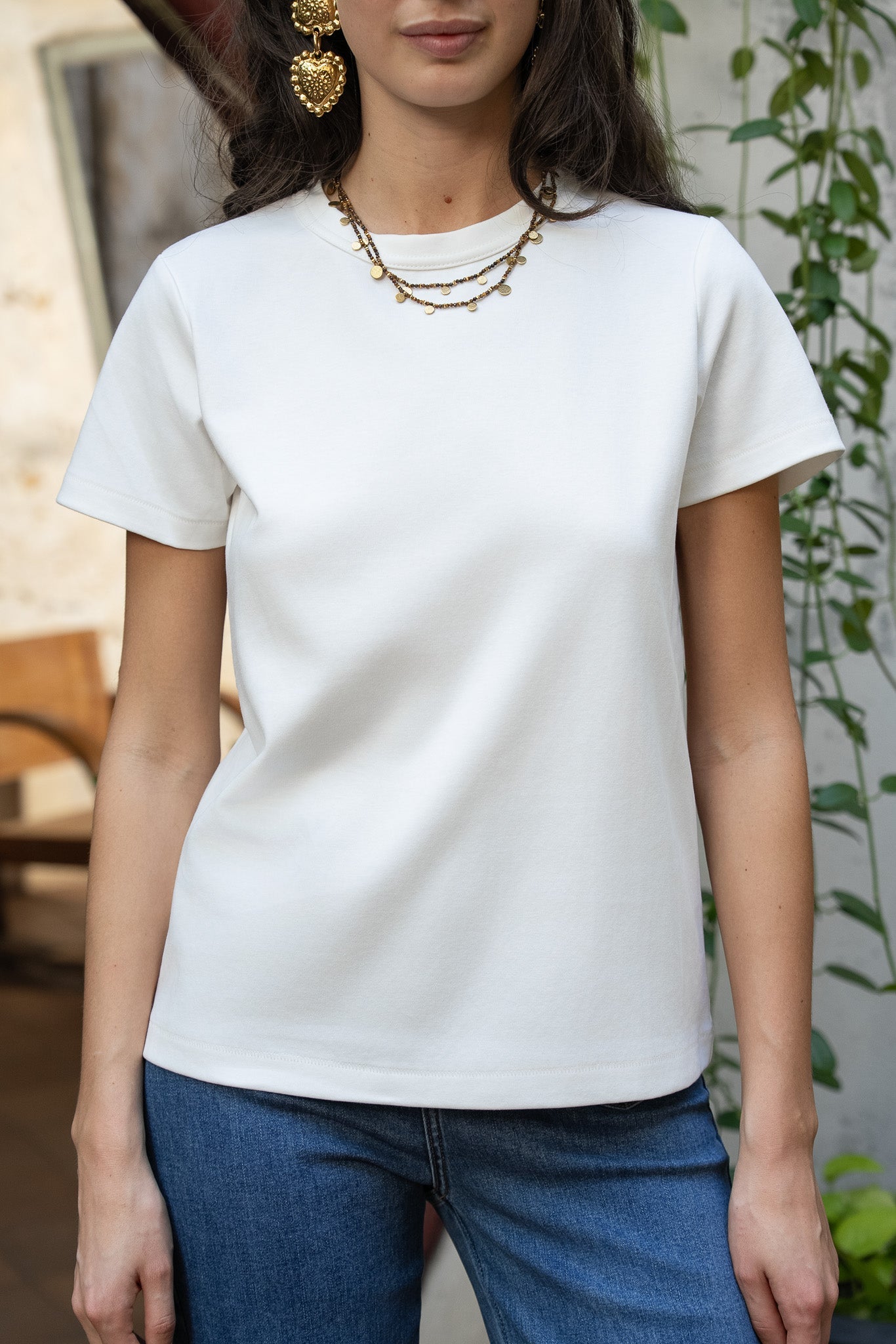 T-shirt Oni - blanc