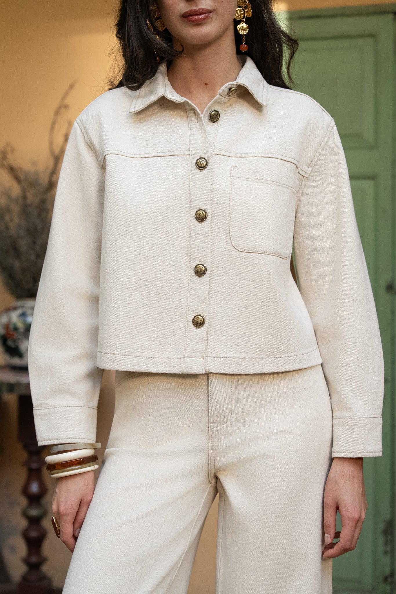 Veste Calista - denim naturel