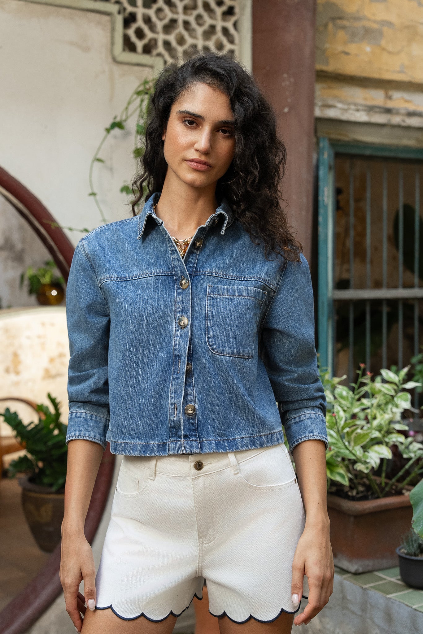 Veste Calista - denim stone