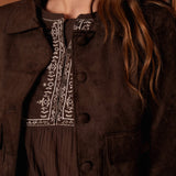 Veste Daisy - marron