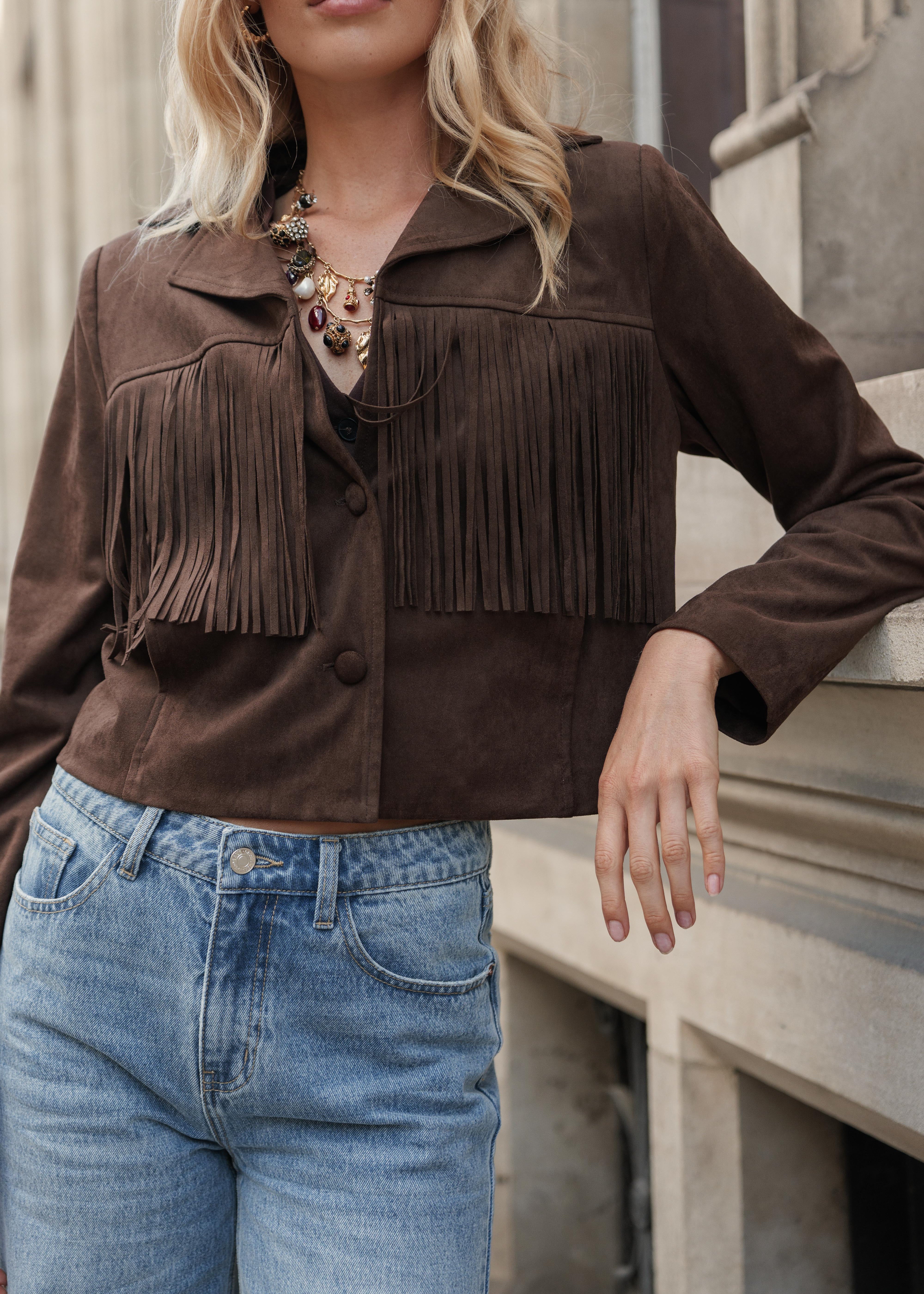 Veste Dory - marron - Oraije Paris