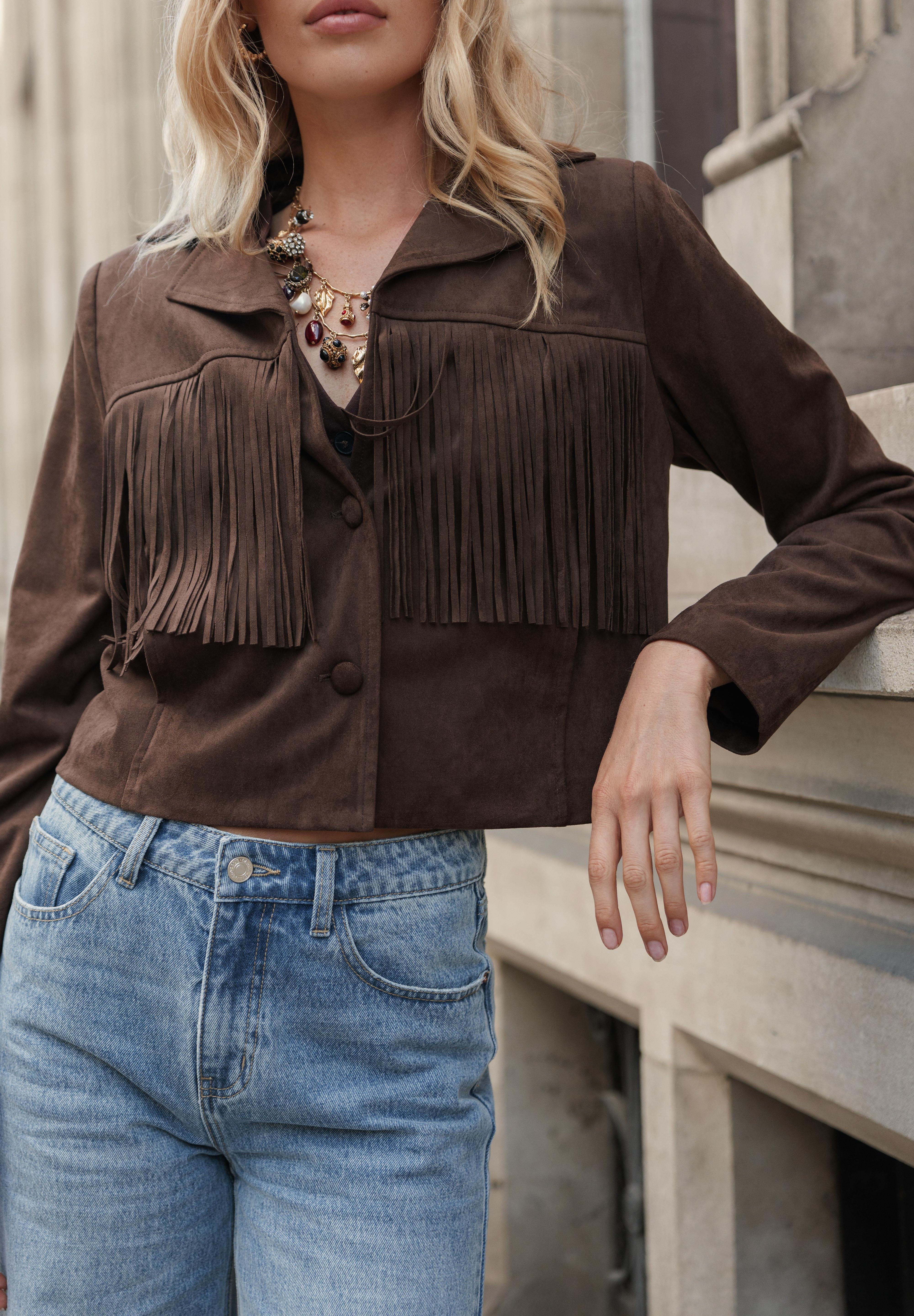 Veste Dory - marron - Oraije Paris