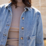 Veste Vance - denim vintage - Oraije Paris