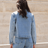 Veste Vance - denim vintage - Oraije Paris