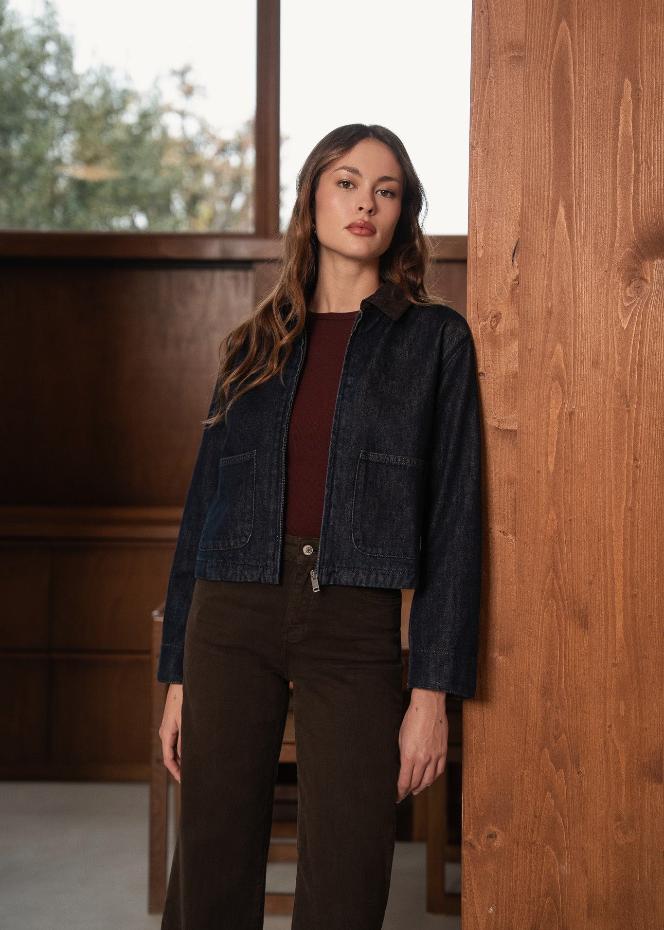 Veste Vera - denim brut