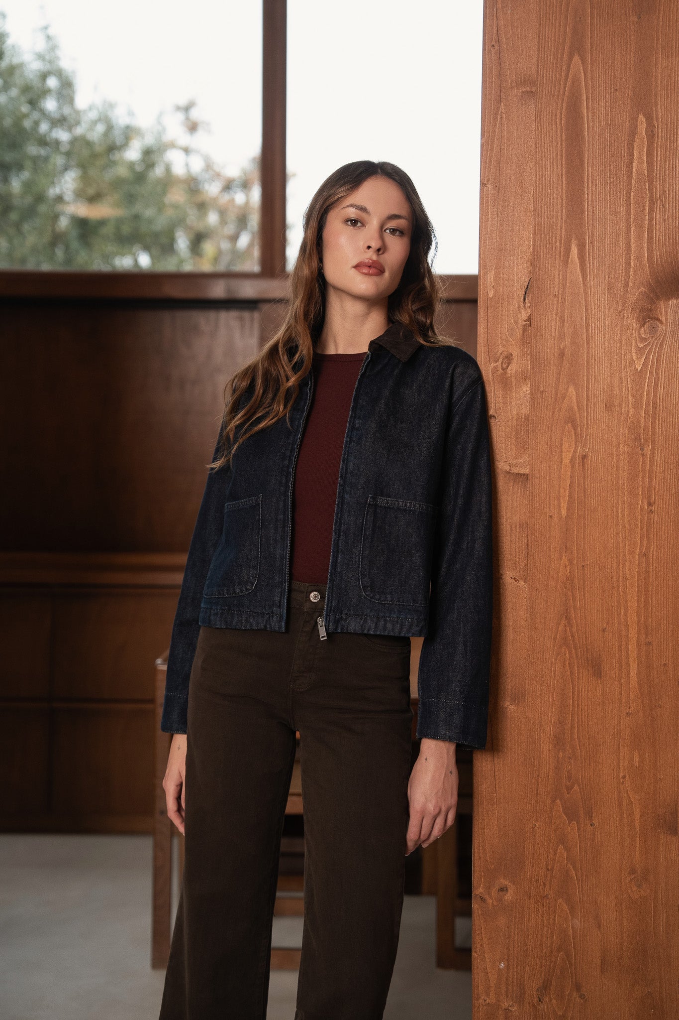 Veste Vera - denim brut