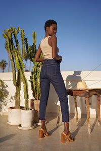 Oraije jean Maryline coupe droite
