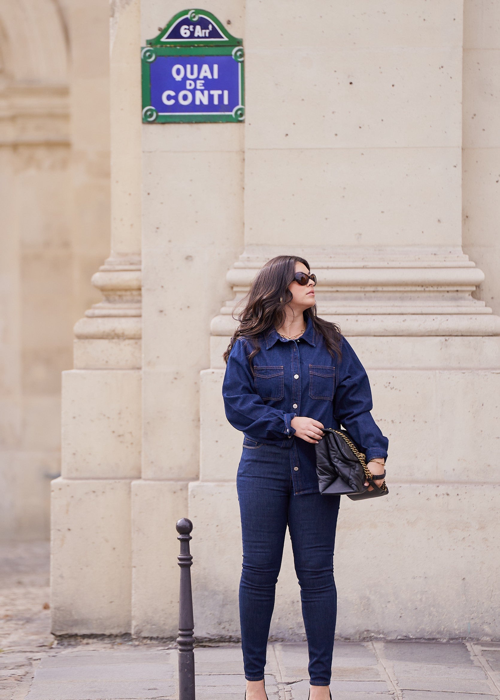 Jean Chloé Curvy - denim brut - Oraije Paris
