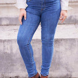 Jean Chloé Curvy - denim stone